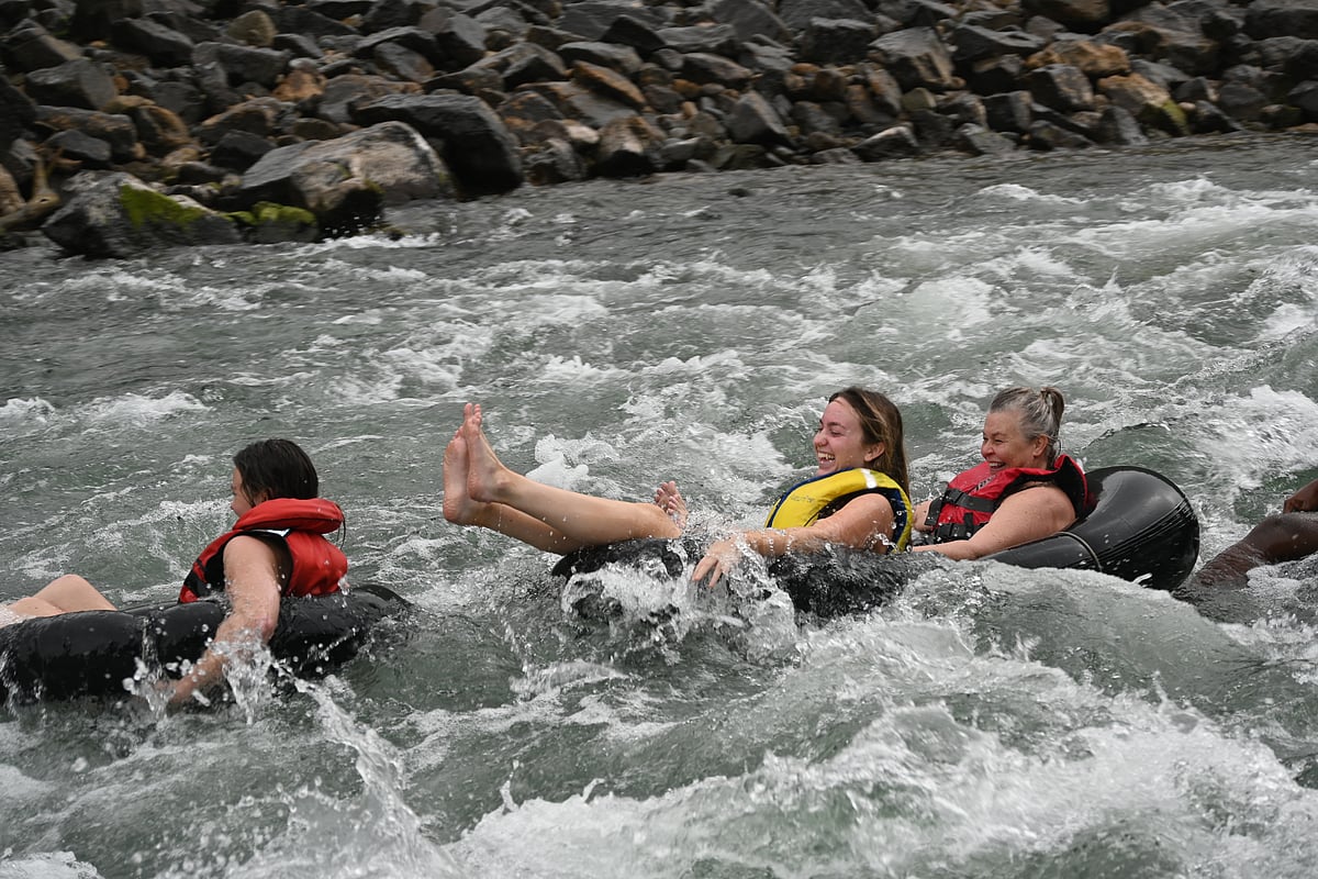 River tubing on the Navua river